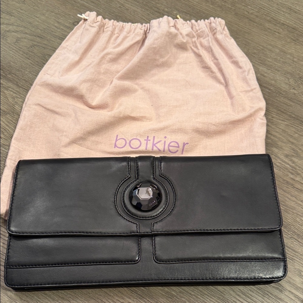 Botkier GEMMA Black Clutch Bag